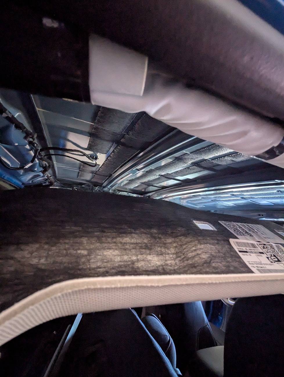 Ford Maverick Added Sound deadening - 2025 XL Hybrid PXL_20250703_135944224