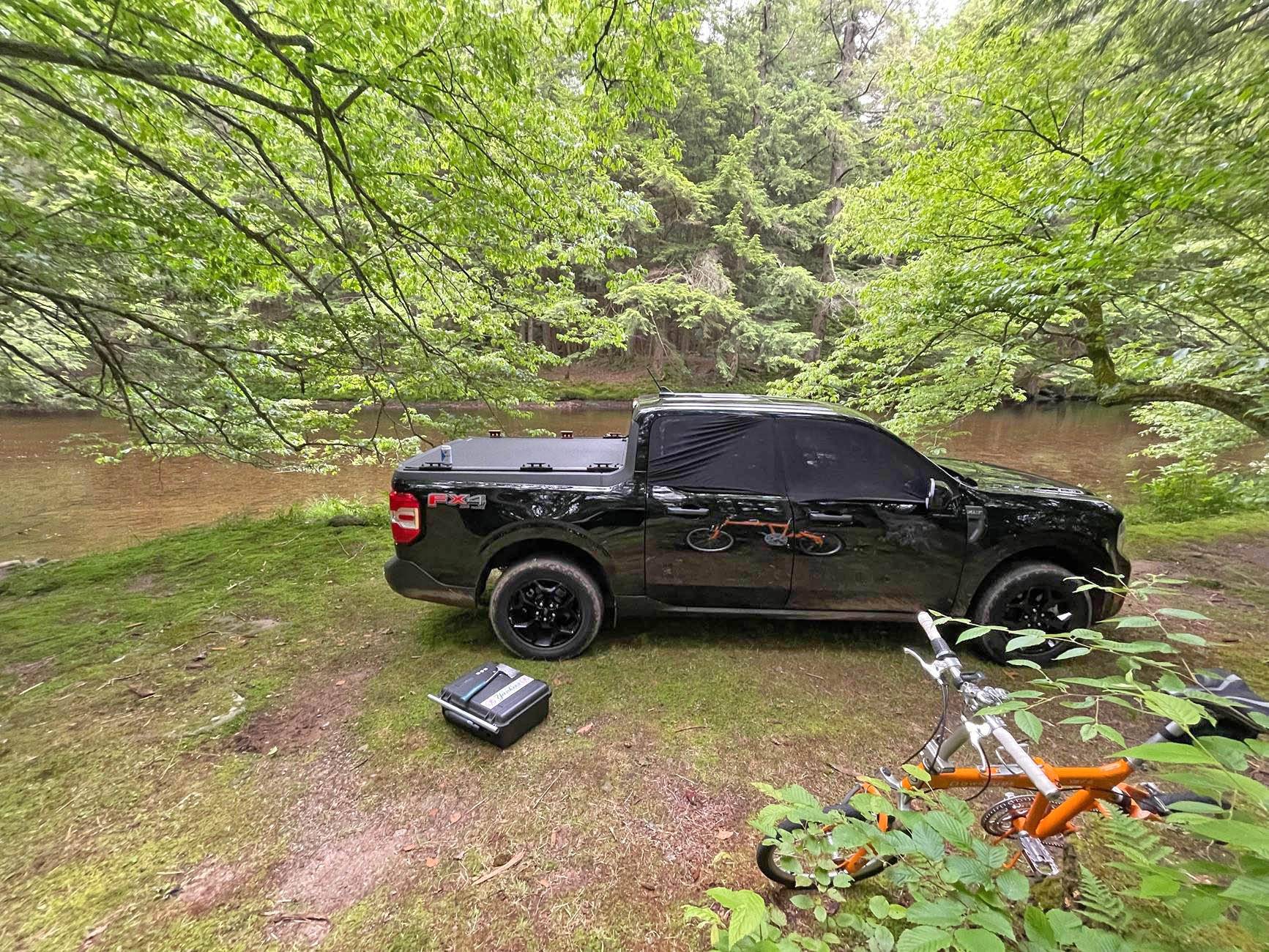 Ford Maverick Camping out of my Maverick “Tejas” IMG_7031