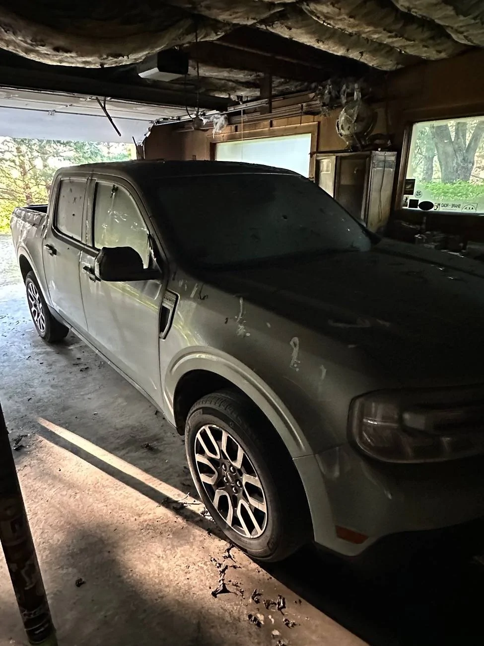 Ford Maverick Questions about my fire damaged 2024 Lariat hybrid IMG_6167