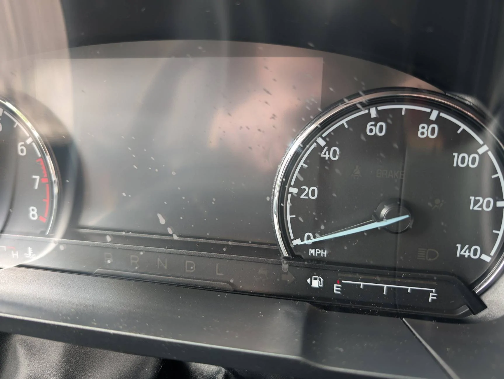 Ford Maverick Spots stuck on instrument cluster PXL_20250707_130940687~2