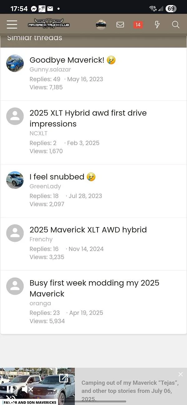 Ford Maverick 2025 Maverick XLT First Recall 😢 Screenshot_20250707_175423_Chrom