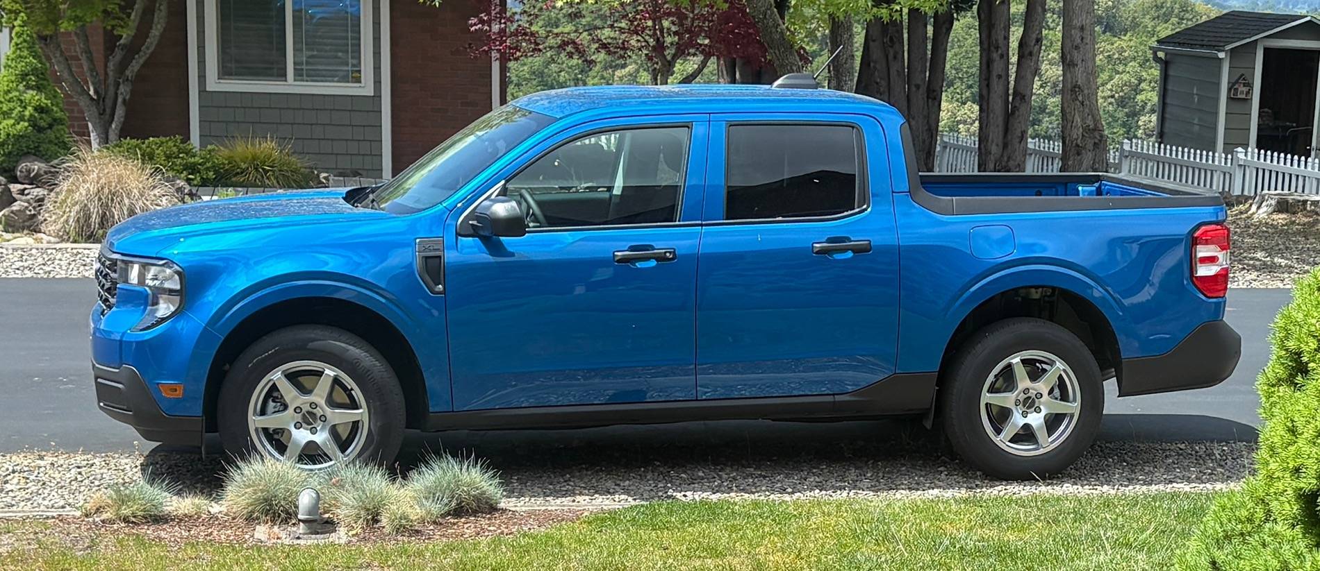 Ford Maverick No More Black Wheels IMG_0913