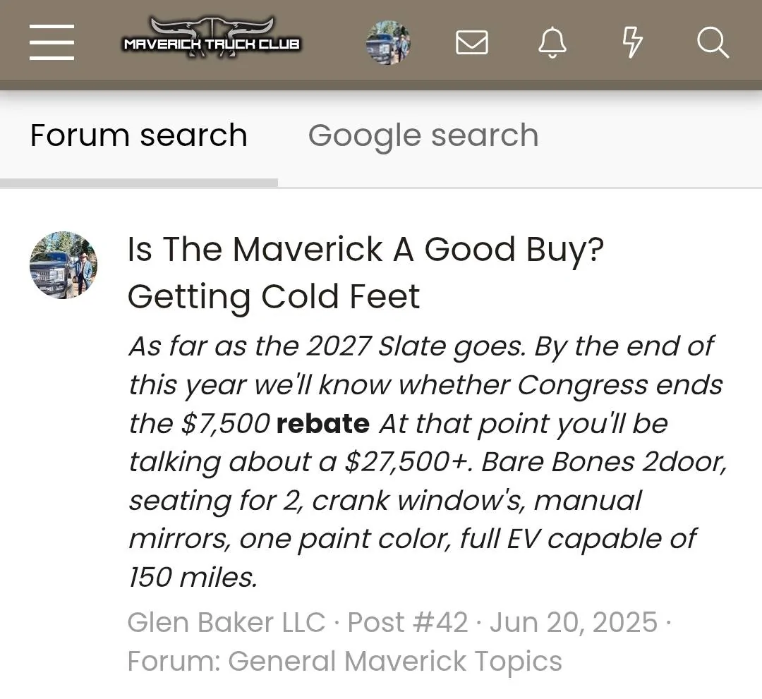 Ford Maverick Maverick's new competition no longer competition Screenshot_2025-07-07-19-51-19-68_40deb401b9ffe8e1df2f1cc5ba480b12