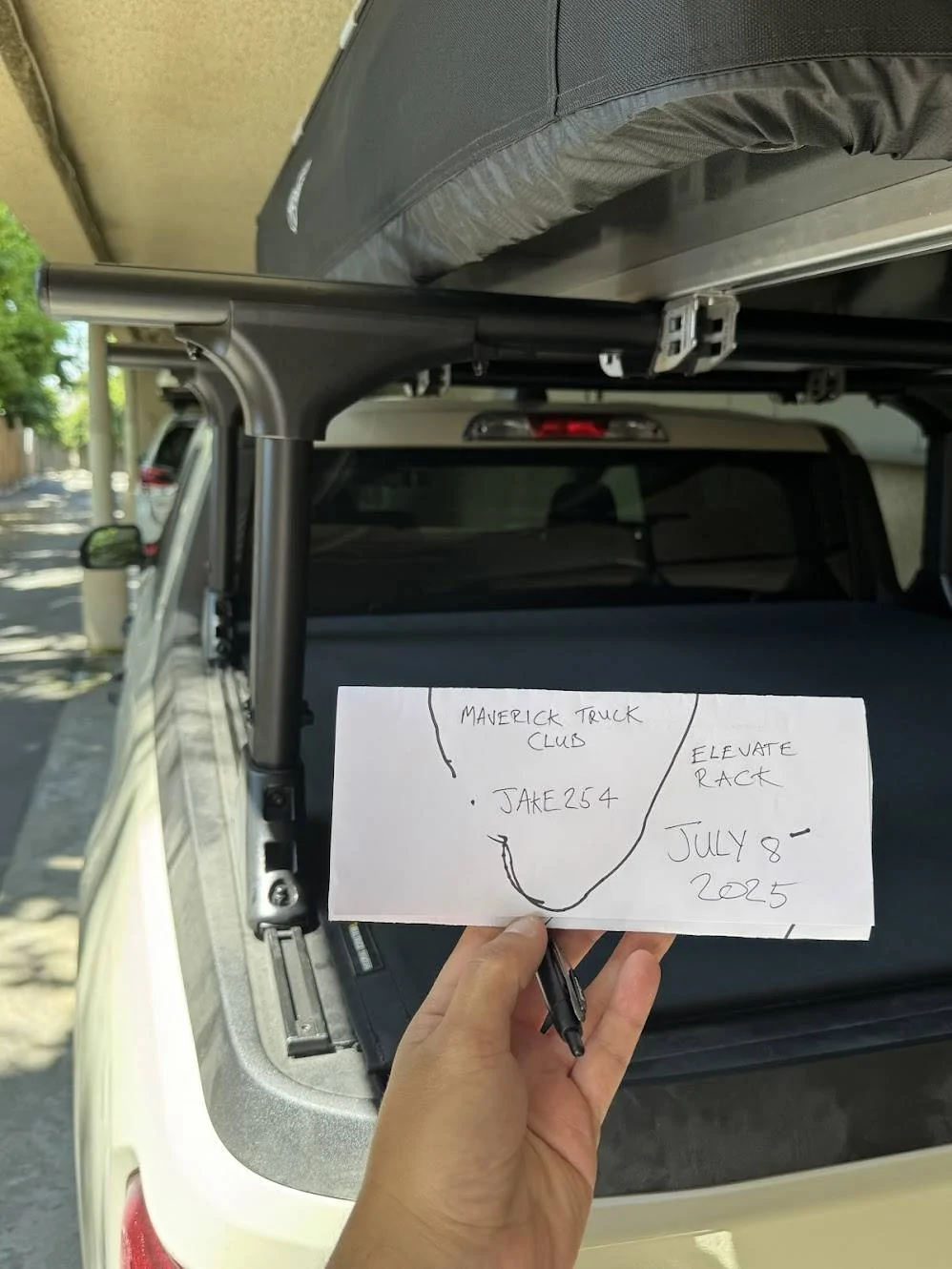 Ford Maverick RealTruck Truxedo Elevate CS Rack - $350 bHMDLOT