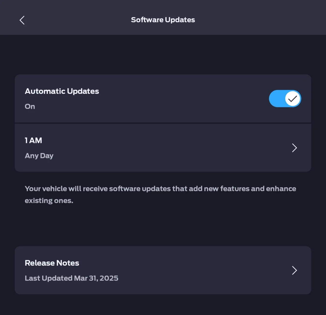 Ford Maverick Has EB 2025 owners noticed a difference with Fords latest software update? Screenshot_20250709-141411