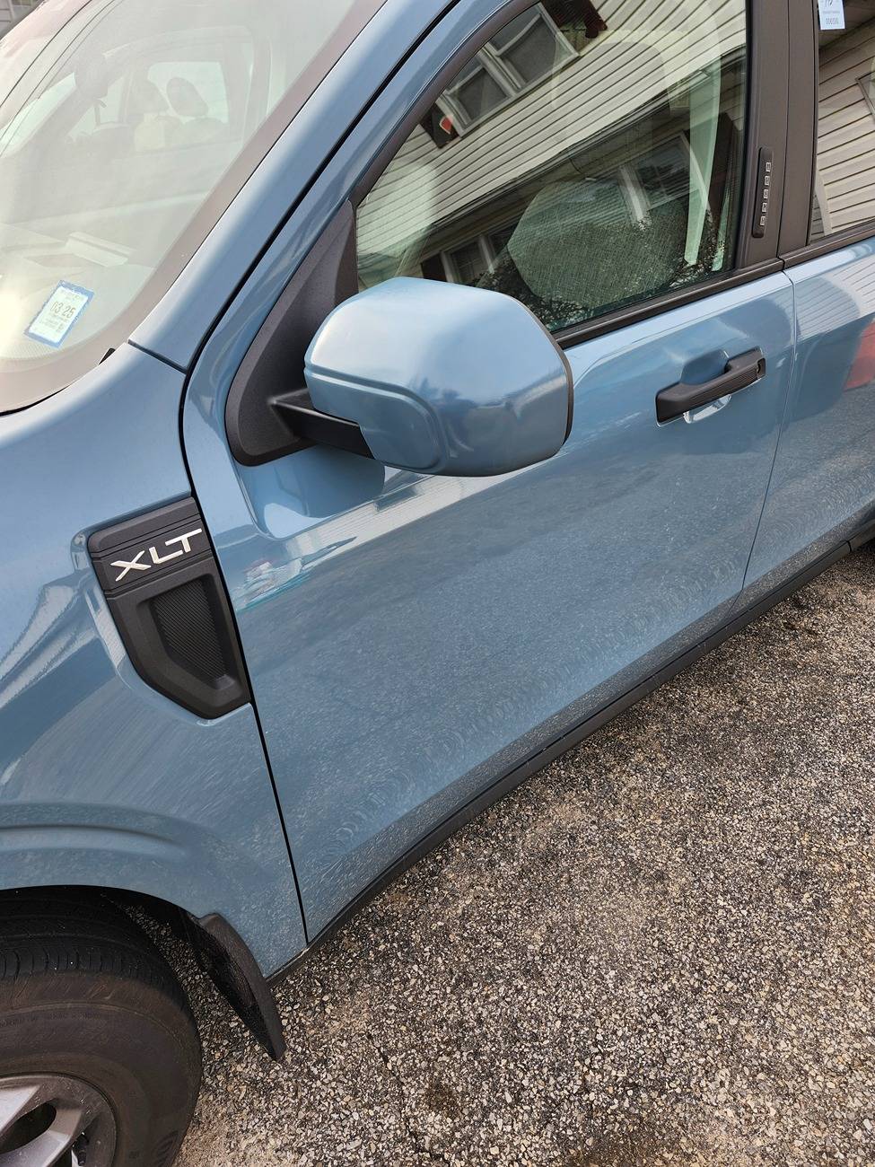 Ford Maverick Anyone color-matched/painted side mirror covers? 20250202_103712