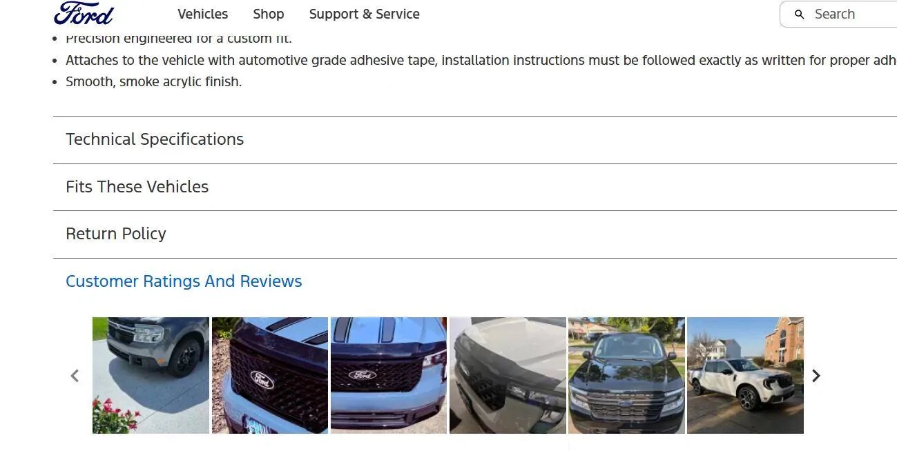 Ford Maverick Pic request: 2025 Maverick WITH hood bug deflector installed 1752178683999-rl