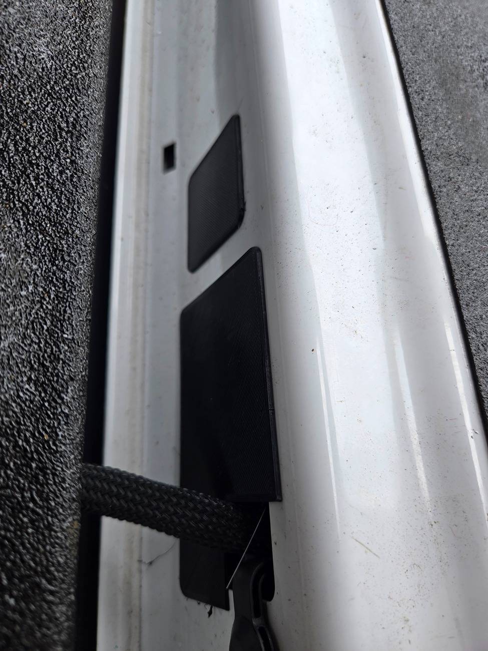 Ford Maverick Tried my (non-broken) hand at 3d printing. Tailgate plugs 20250710_112224
