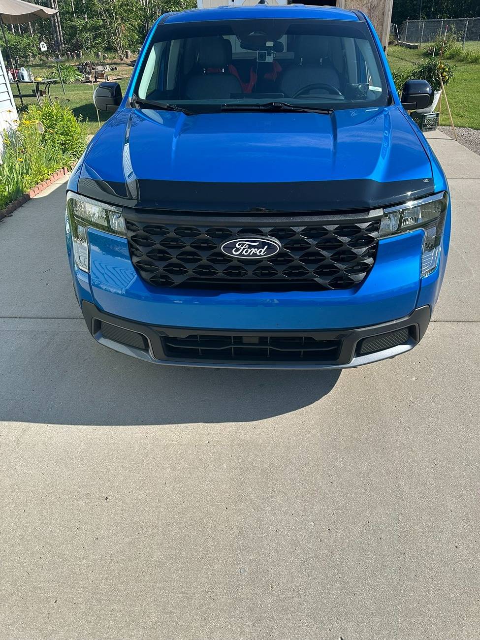 Ford Maverick Pic request: 2025 Maverick WITH hood bug deflector installed Bug2.JPEG