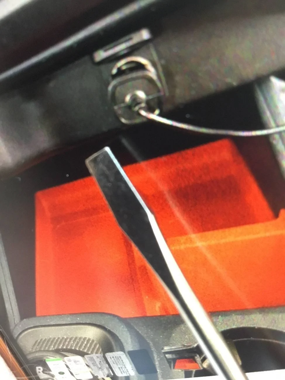 Ford Maverick How to remove cubby IMG_3633