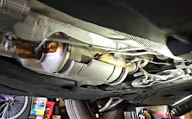 Ford Maverick EcoBoost GPF (Gasoline Particulate Filter) image from Hermosillo production factory IMG_8991