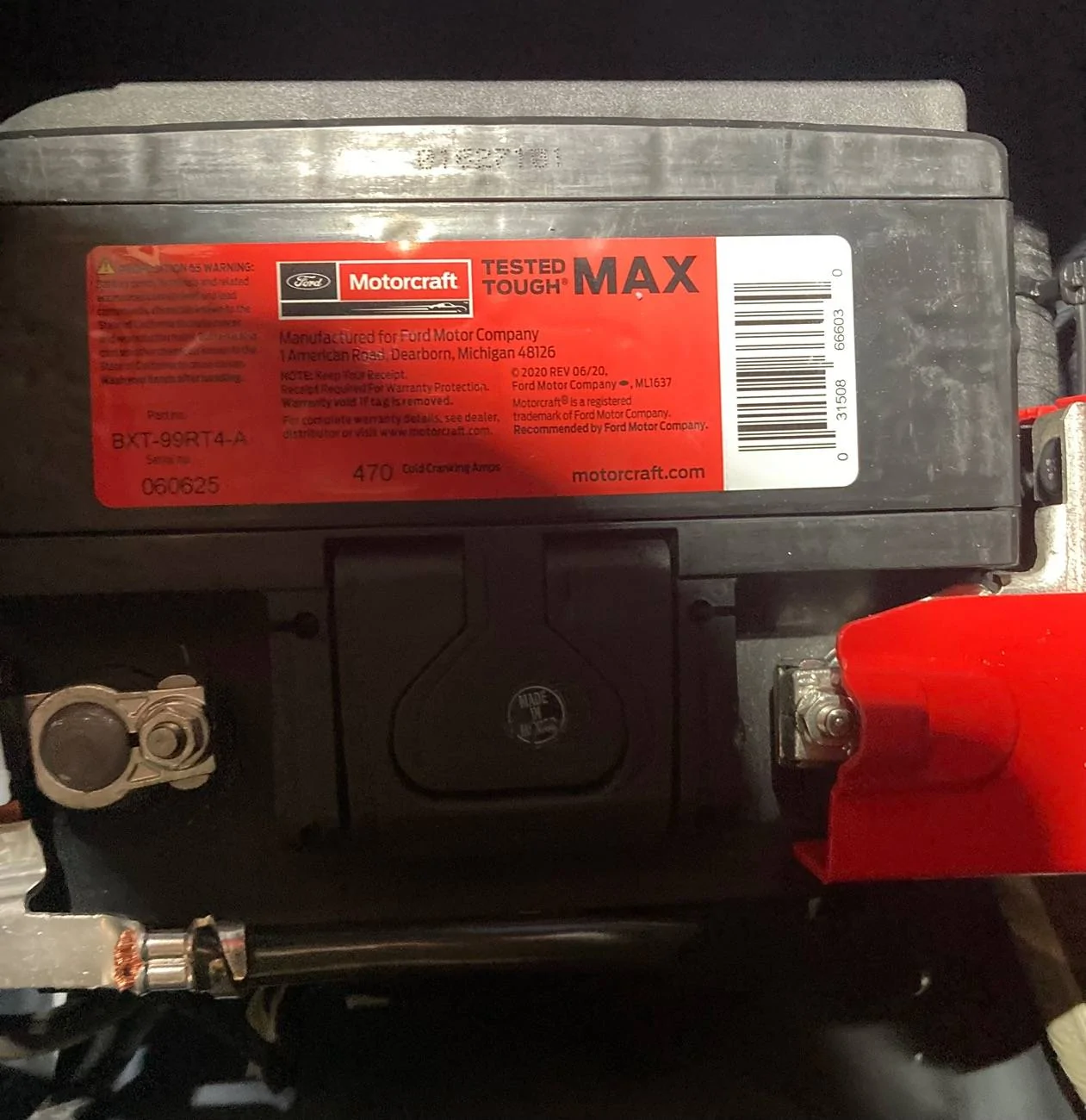 Ford Maverick 2024 Hybrid 17K Dead Battery, Live Service IMG_4490