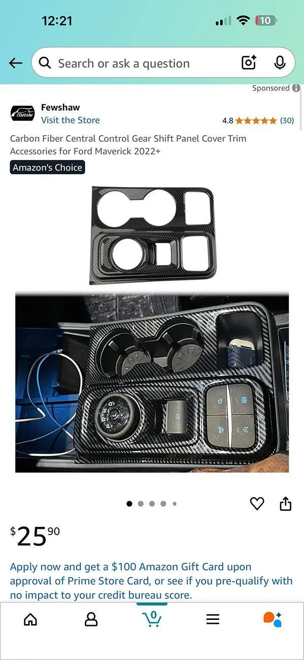 Ford Maverick F150 SHIFTER INSTALL IMG_8732