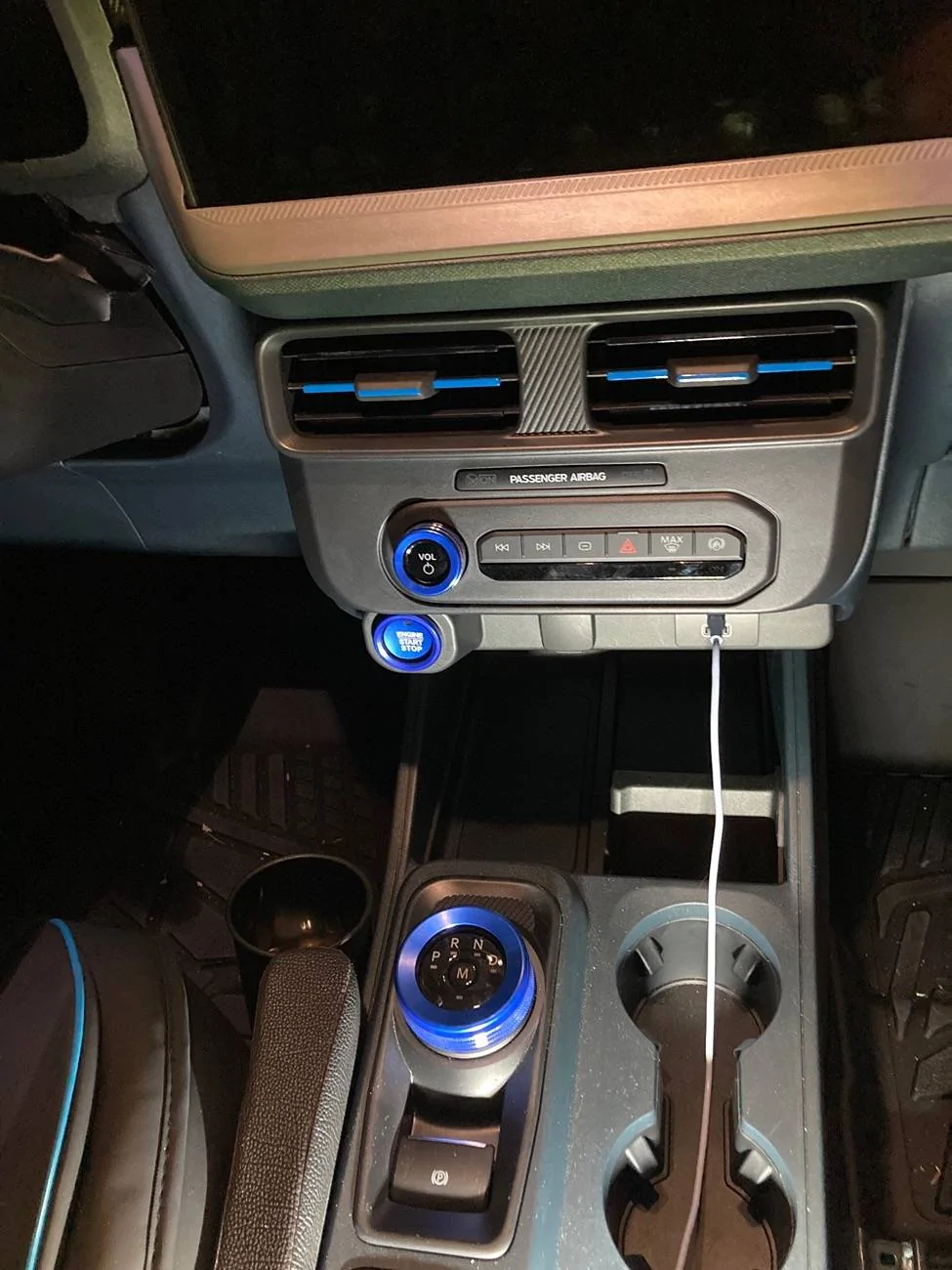 Ford Maverick Gear shift trim ring IMG_9003