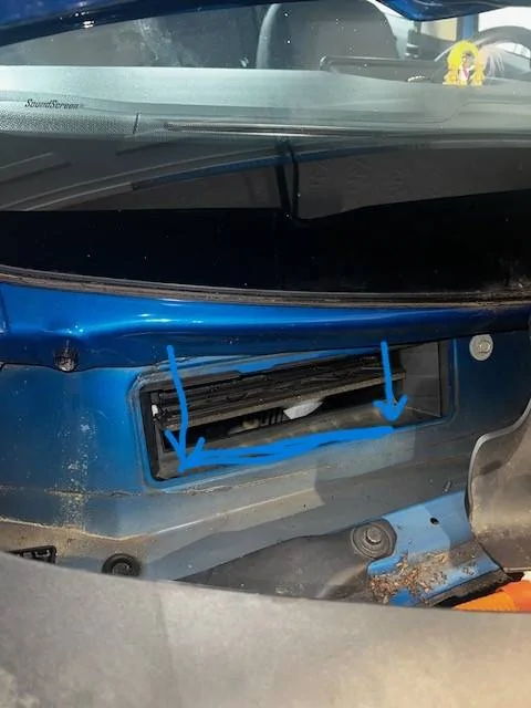 Ford Maverick Cowl leaking but not a recall yet .... 1 - Copy