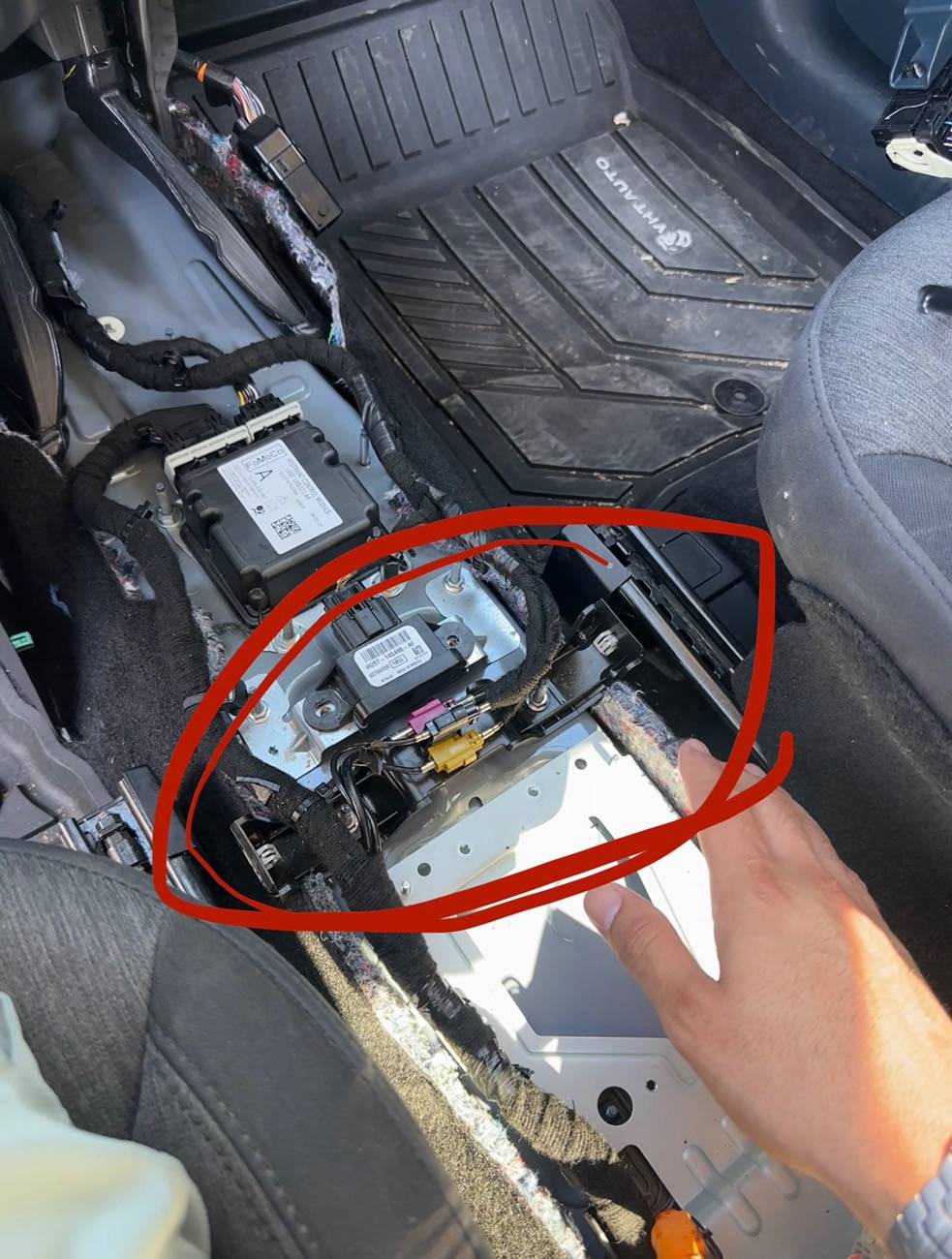 Ford Maverick F150 SHIFTER INSTALL IMG_8745