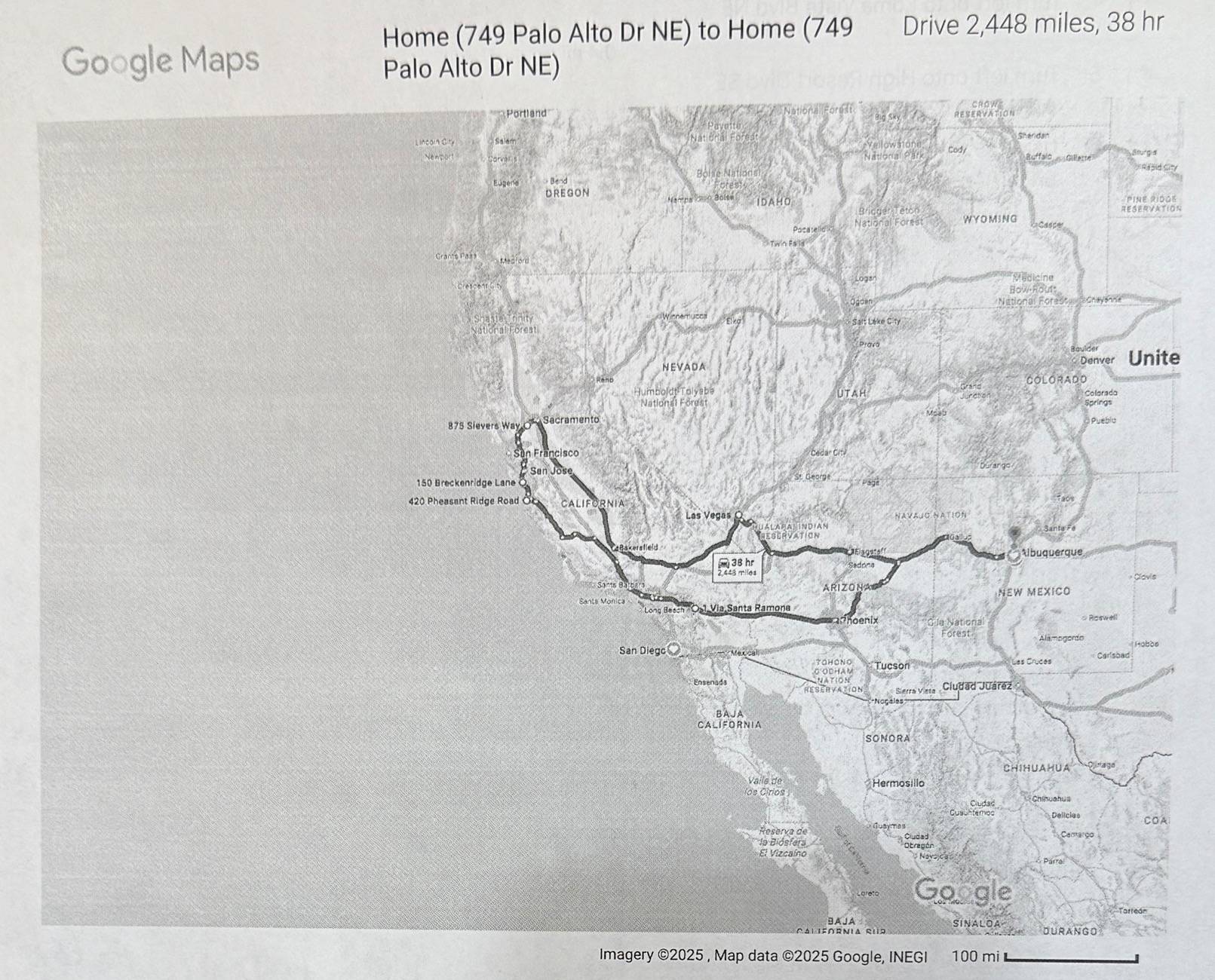 Ford Maverick Maverick Road Trip CO -> SoCal (2,628 Miles total) : Feedback & Results IMG_5584
