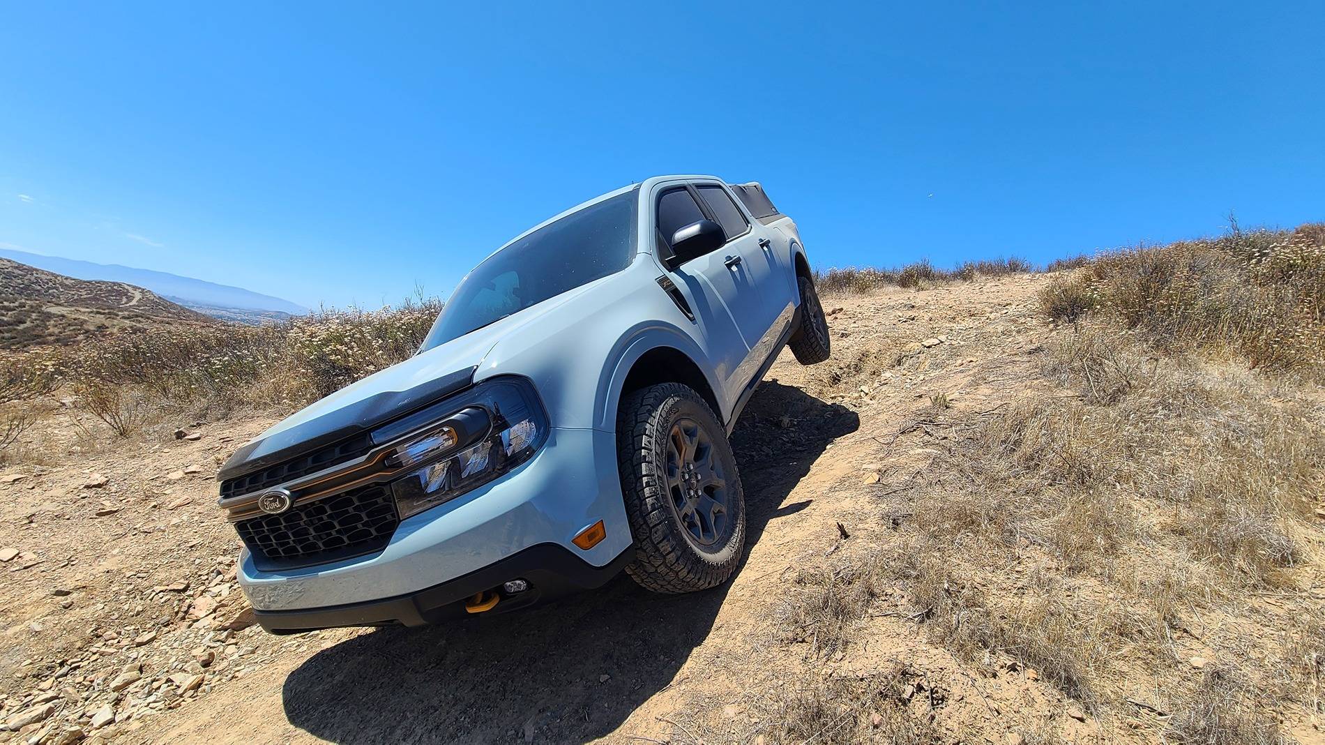 Ford Maverick HRG 1.5" lift kit for Maverick Tremor installed 20250702_110026
