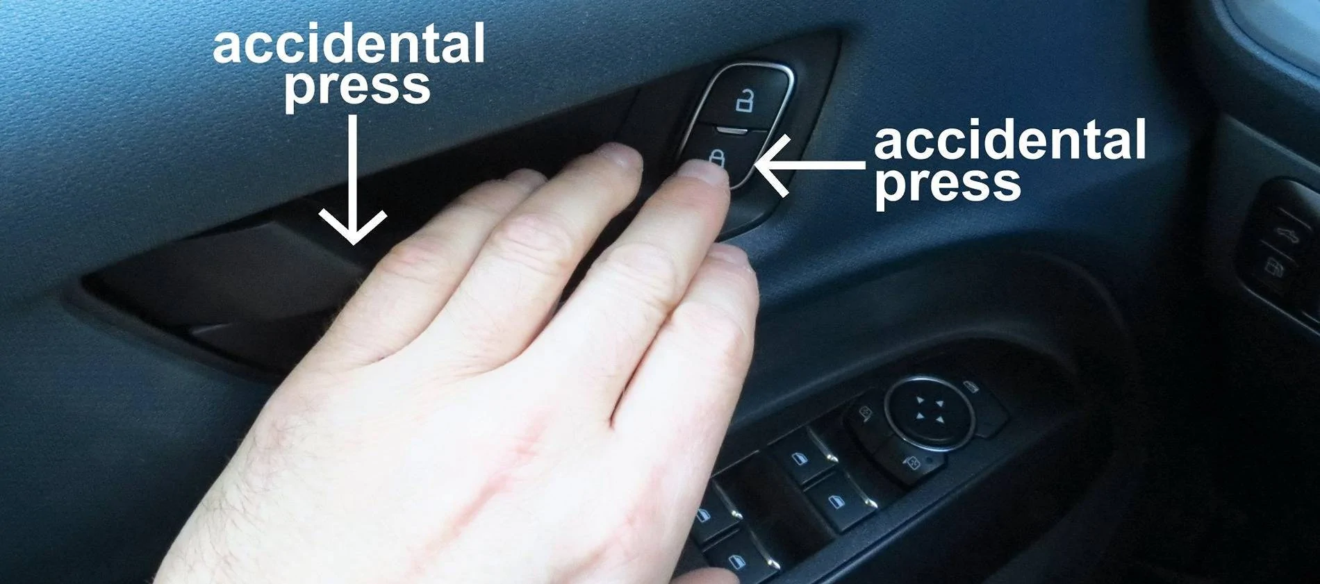 Ford Maverick Car locked me out with keys inside lock_button_problem-jpg