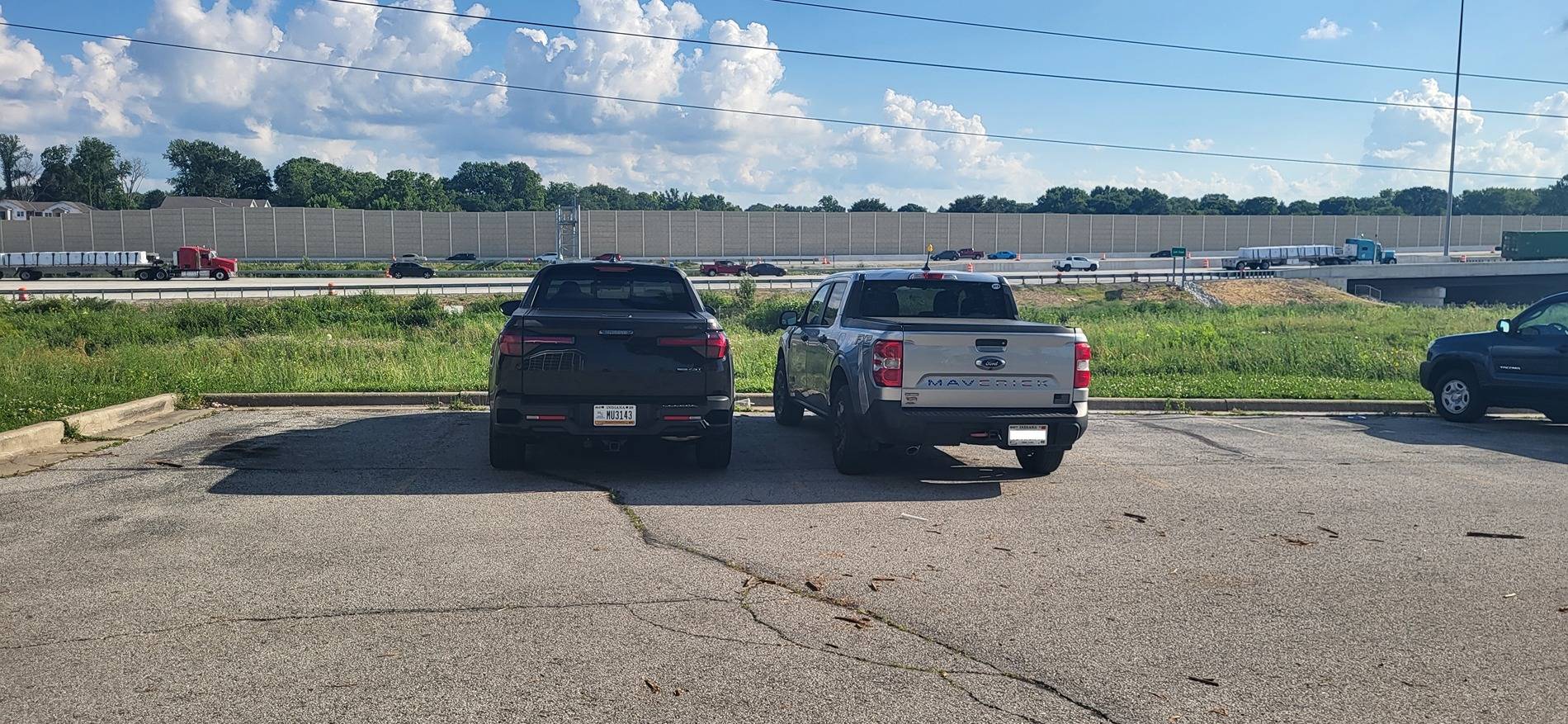 Ford Maverick (A Maverick Parking thread) I think someone was trying to be friends . . . Superman movie