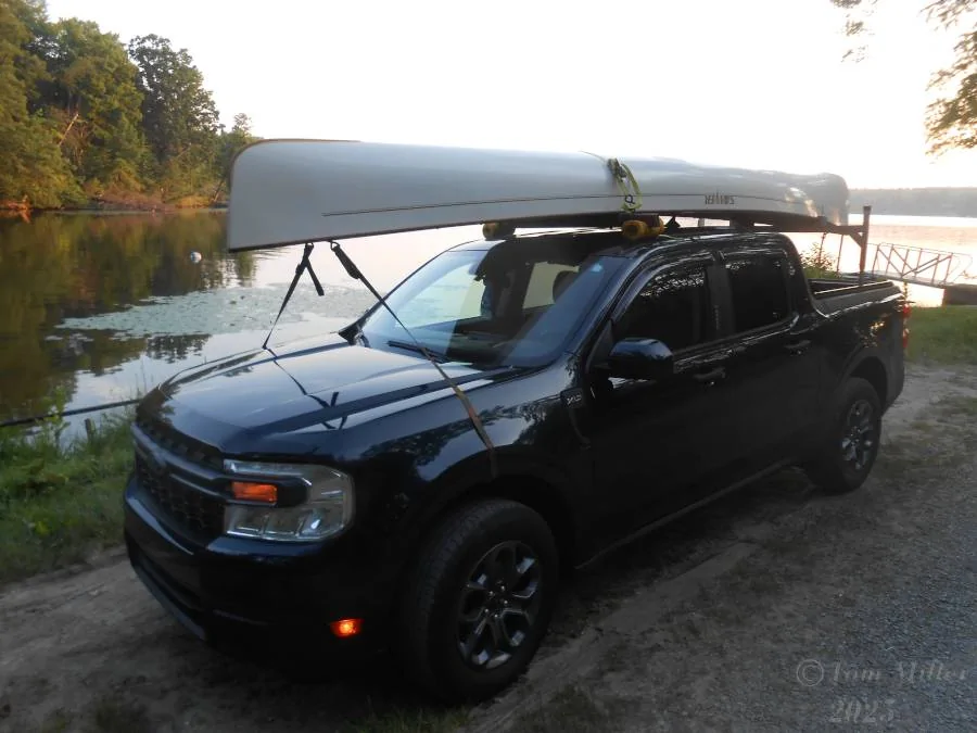 Ford Maverick Low budget rack system installed. 483752197_n