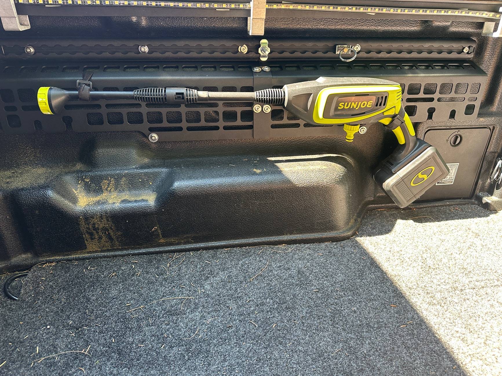 Ford Maverick Maxzina Trail Rail System installed IMG_1231