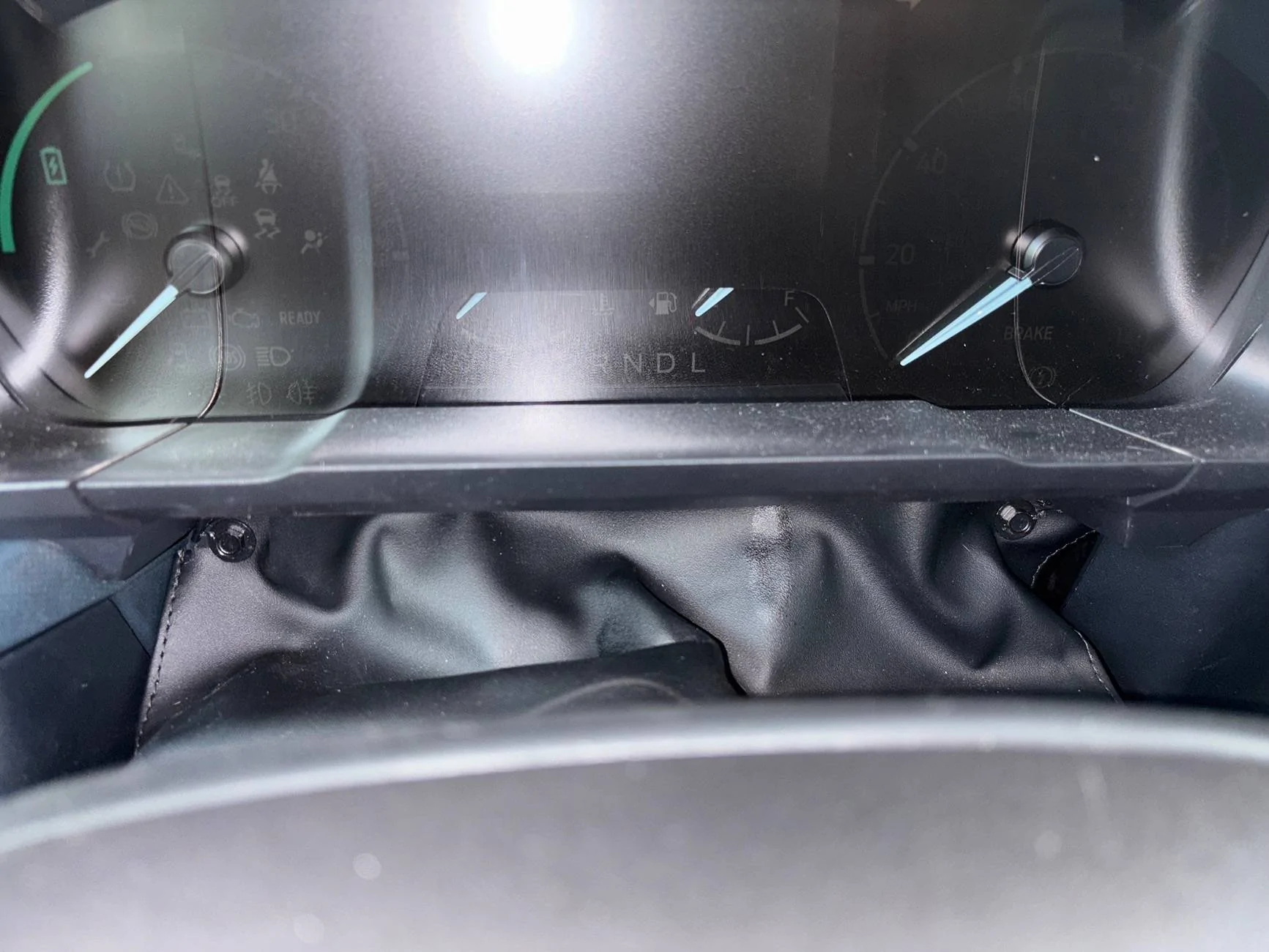 Ford Maverick Top Steering Wheel Column to Dash Cover IMG_3030