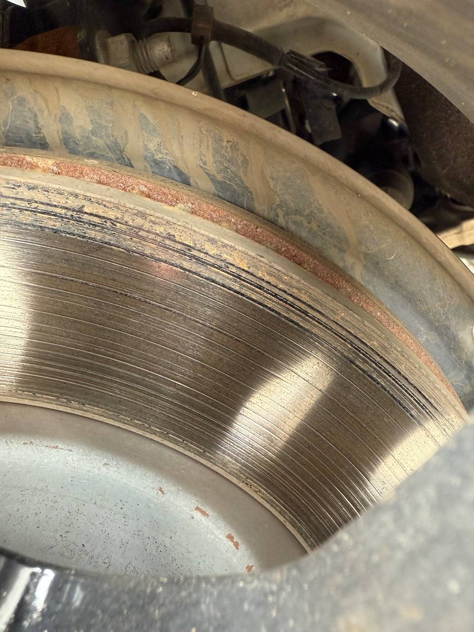 Ford Maverick Rotors and brake pads for 2024 Ford Maverick IMG_4115