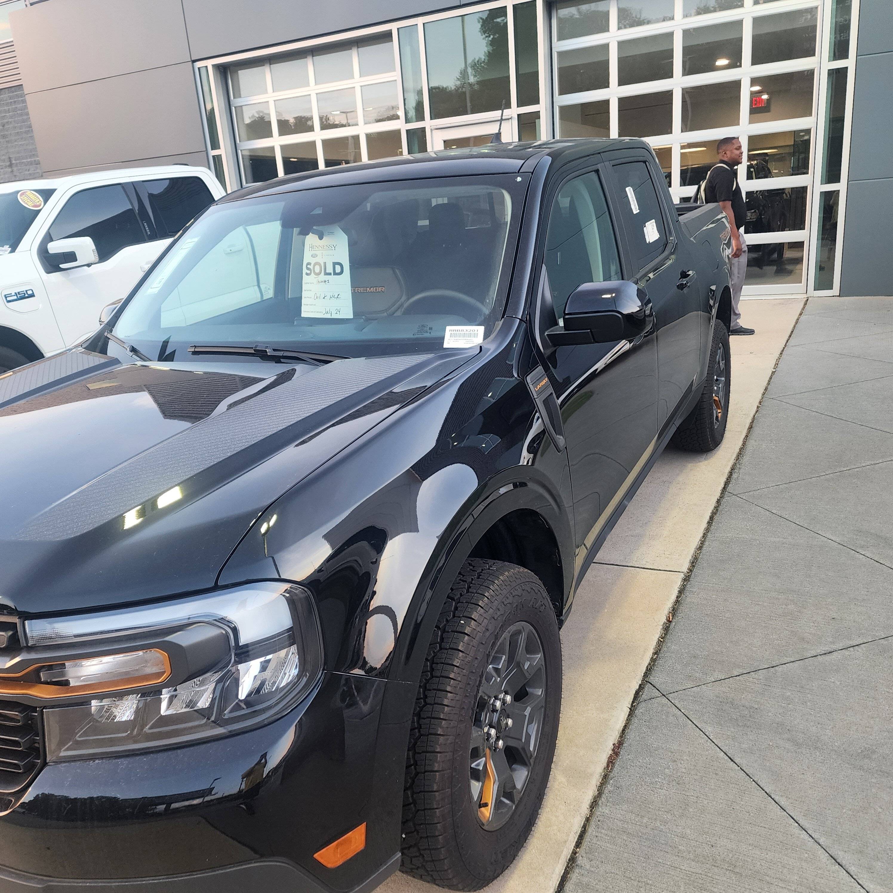 Ford Maverick Hello - new 24 Maverick Lariat w/Tremor 20250722_202743
