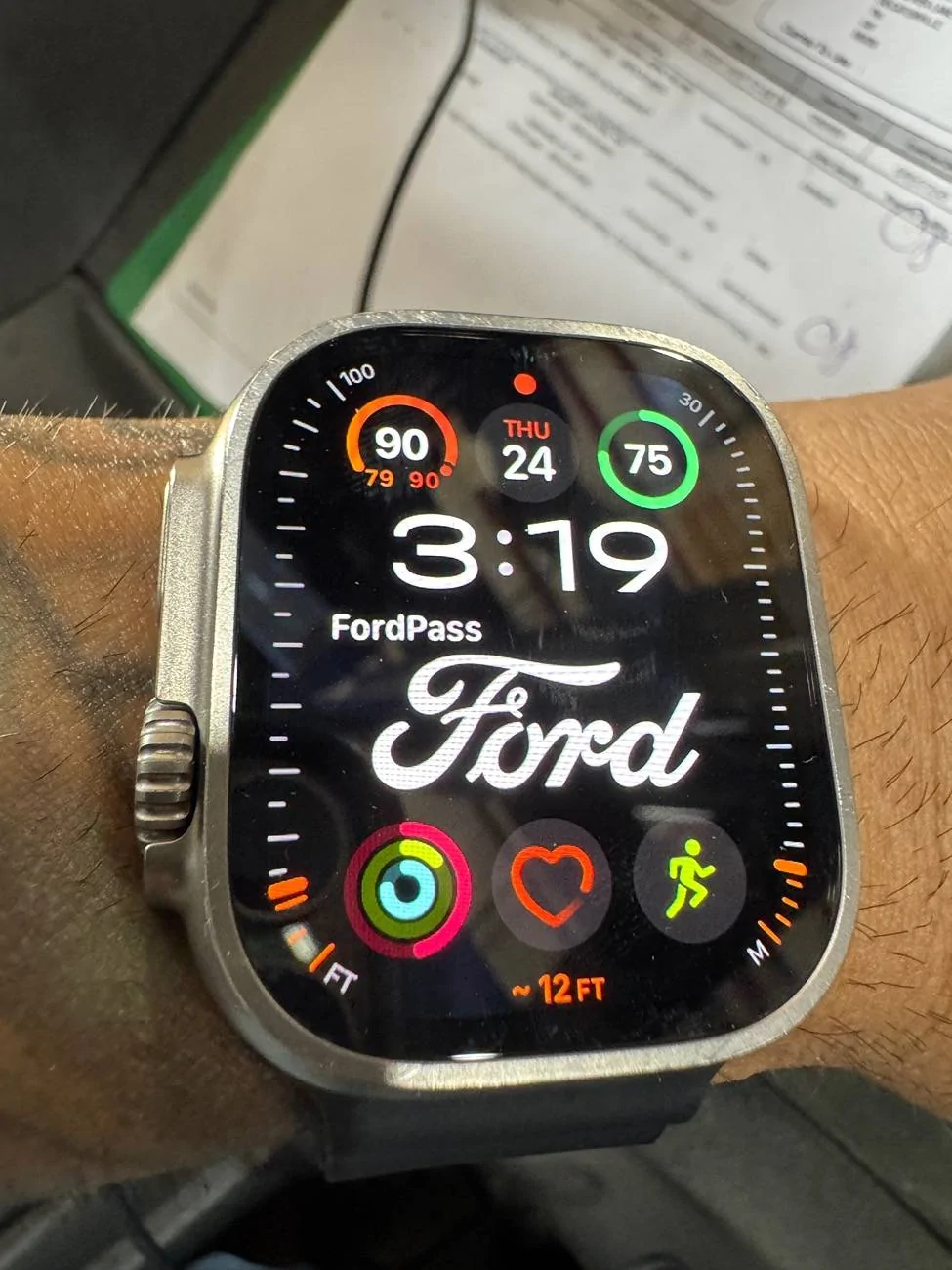 Ford Maverick Snazzy FordPass App complication on Apple Watch Ultra IMG_7575