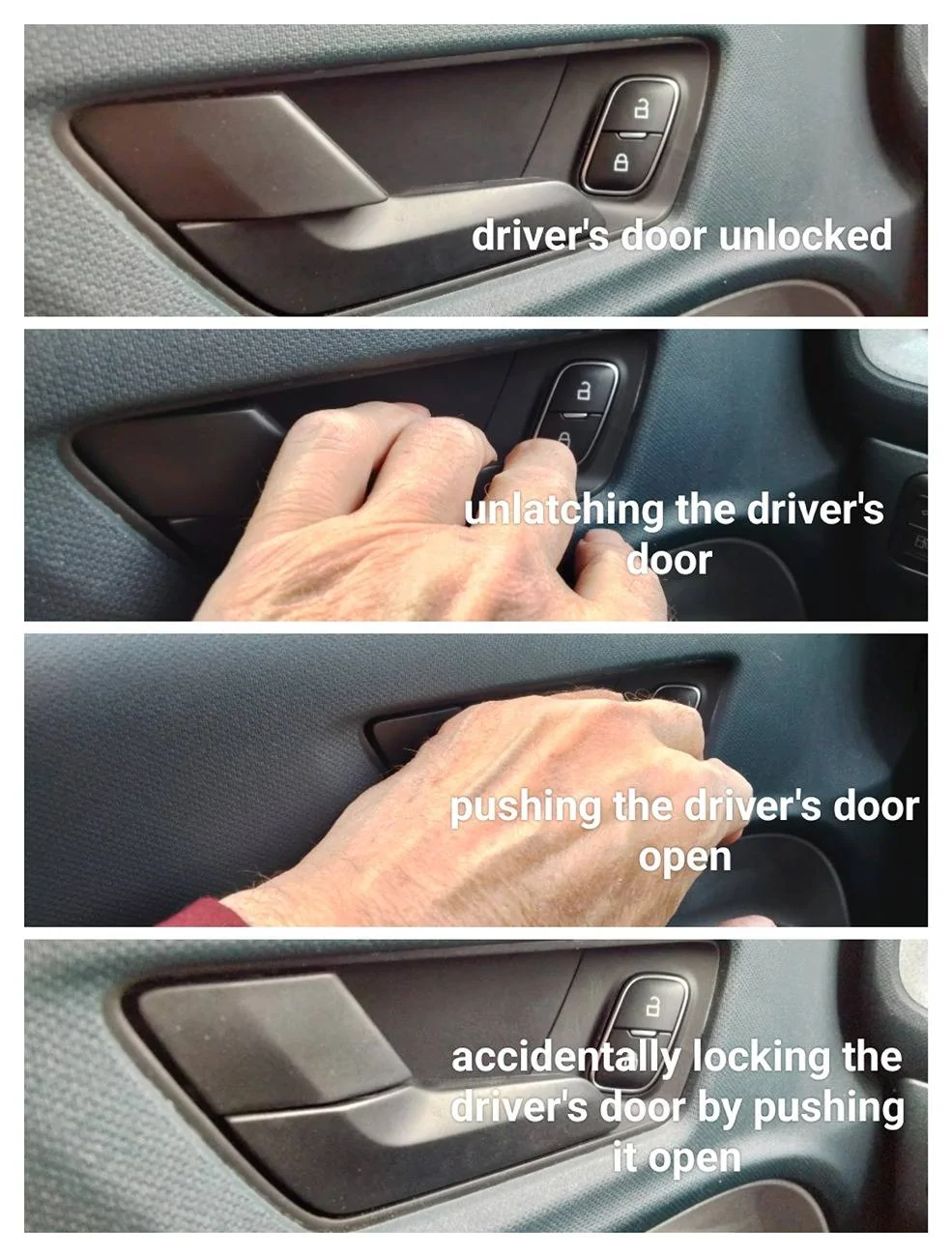 Ford Maverick Auto locking door when not in truck IMG_20241216_135801