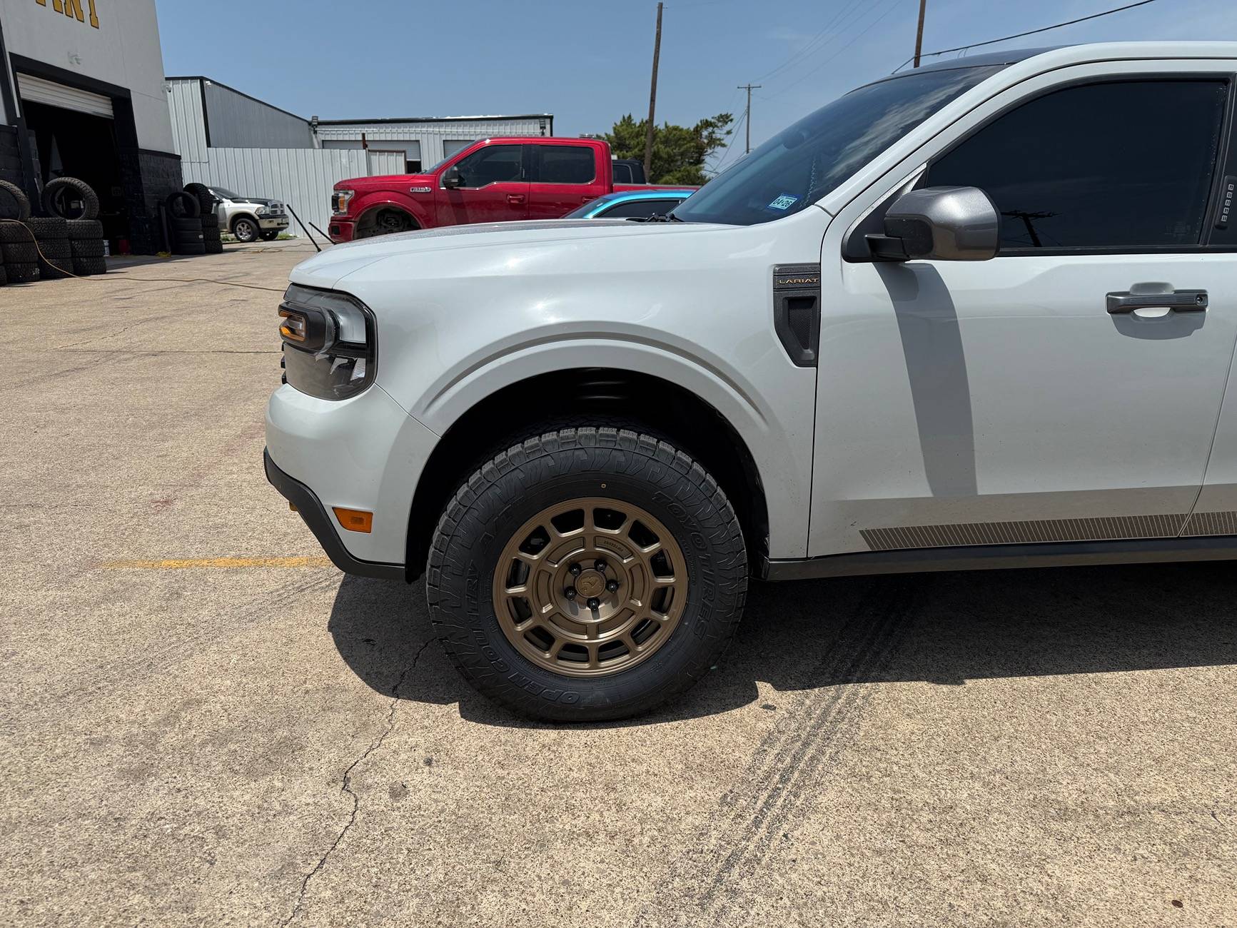 Ford Maverick 2023 Tremor with Eibach Pro Lift Kit Springs IMG_0229