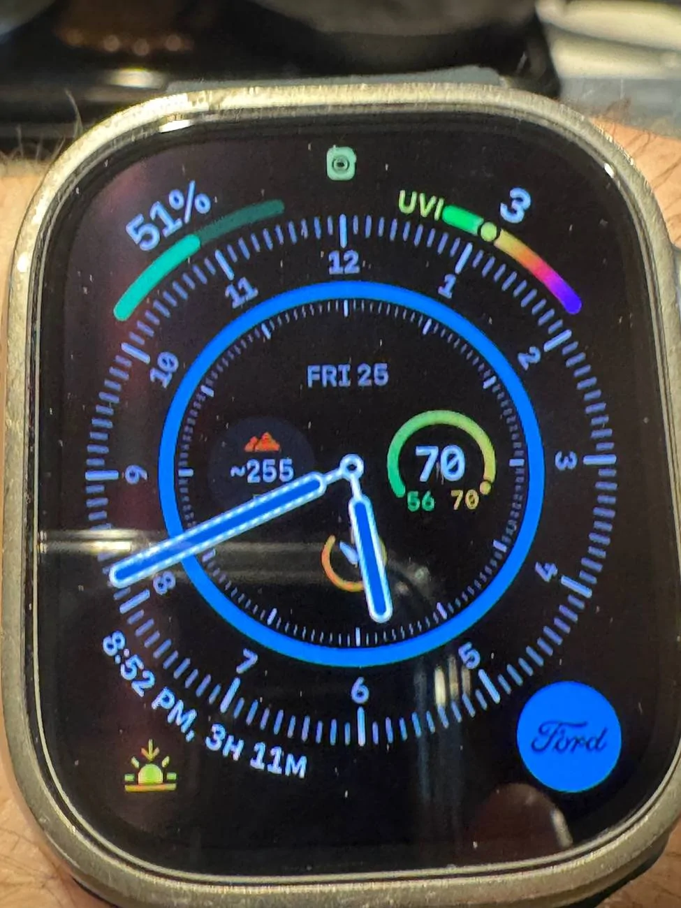 Ford Maverick Snazzy FordPass App complication on Apple Watch Ultra IMG_0027