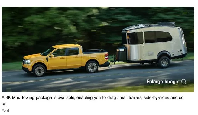 Ford Maverick 4K tow package pulling an RV 1753499627732-k