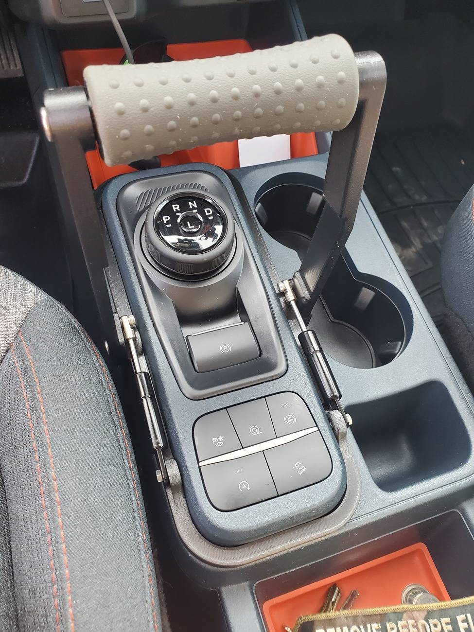 Ford Maverick Gear shift hand rest DIY 20250726_095606