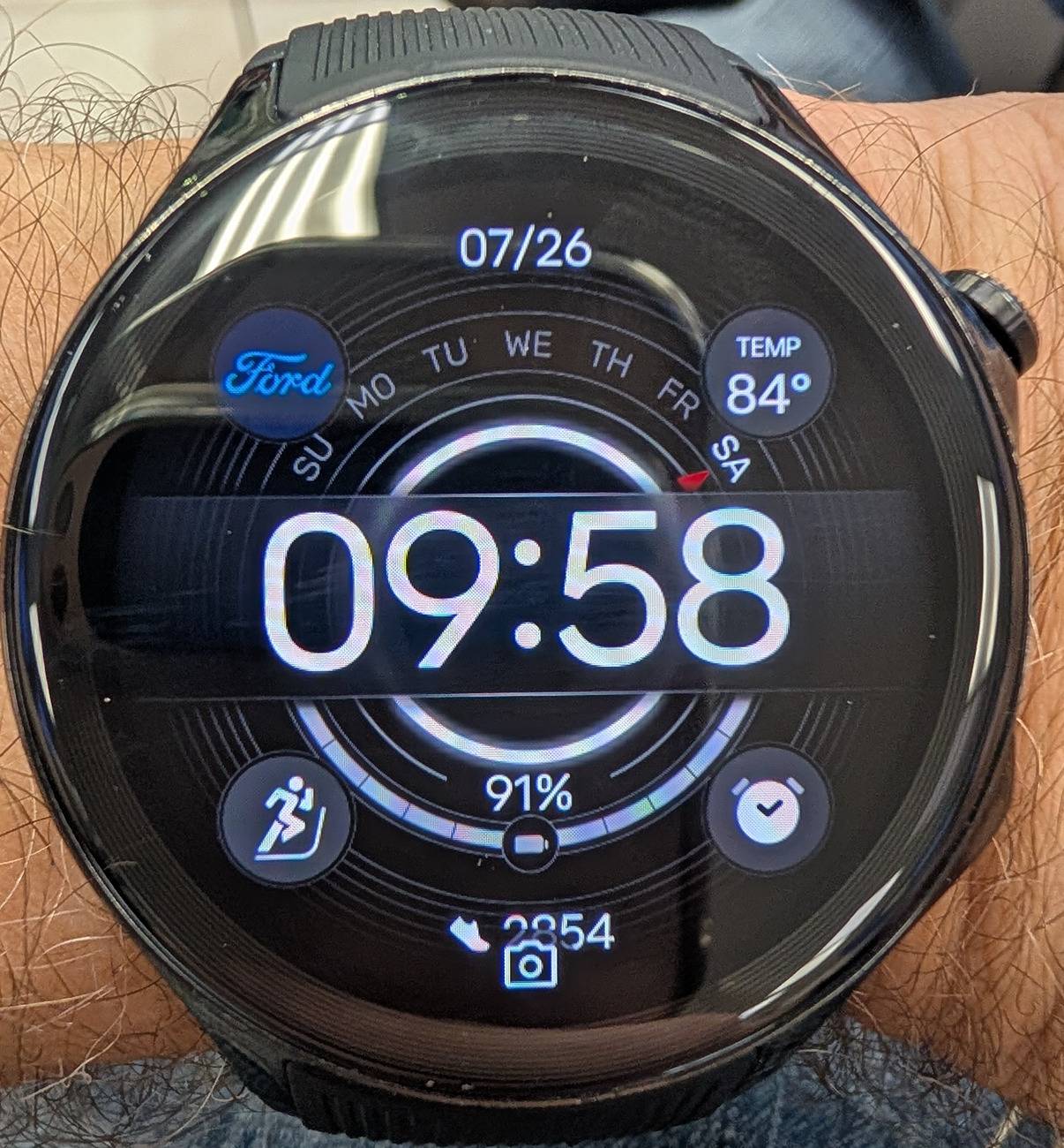 Ford Maverick Snazzy FordPass App complication on Apple Watch Ultra PXL_20250726_145823239~2