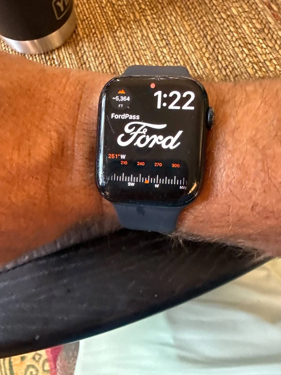 Ford Maverick Snazzy FordPass App complication on Apple Watch Ultra imag
