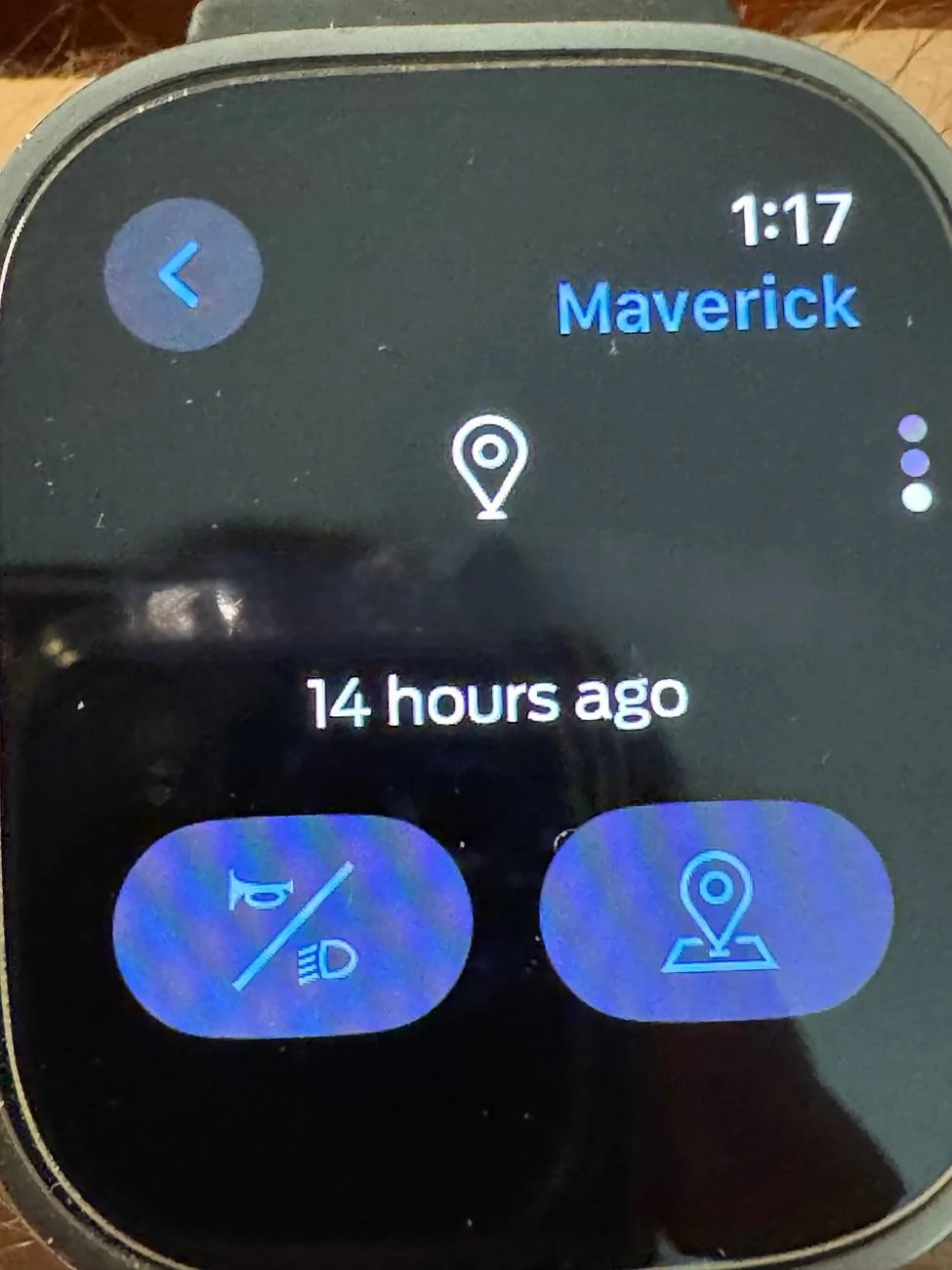 Ford Maverick Snazzy FordPass App complication on Apple Watch Ultra IMG_0036