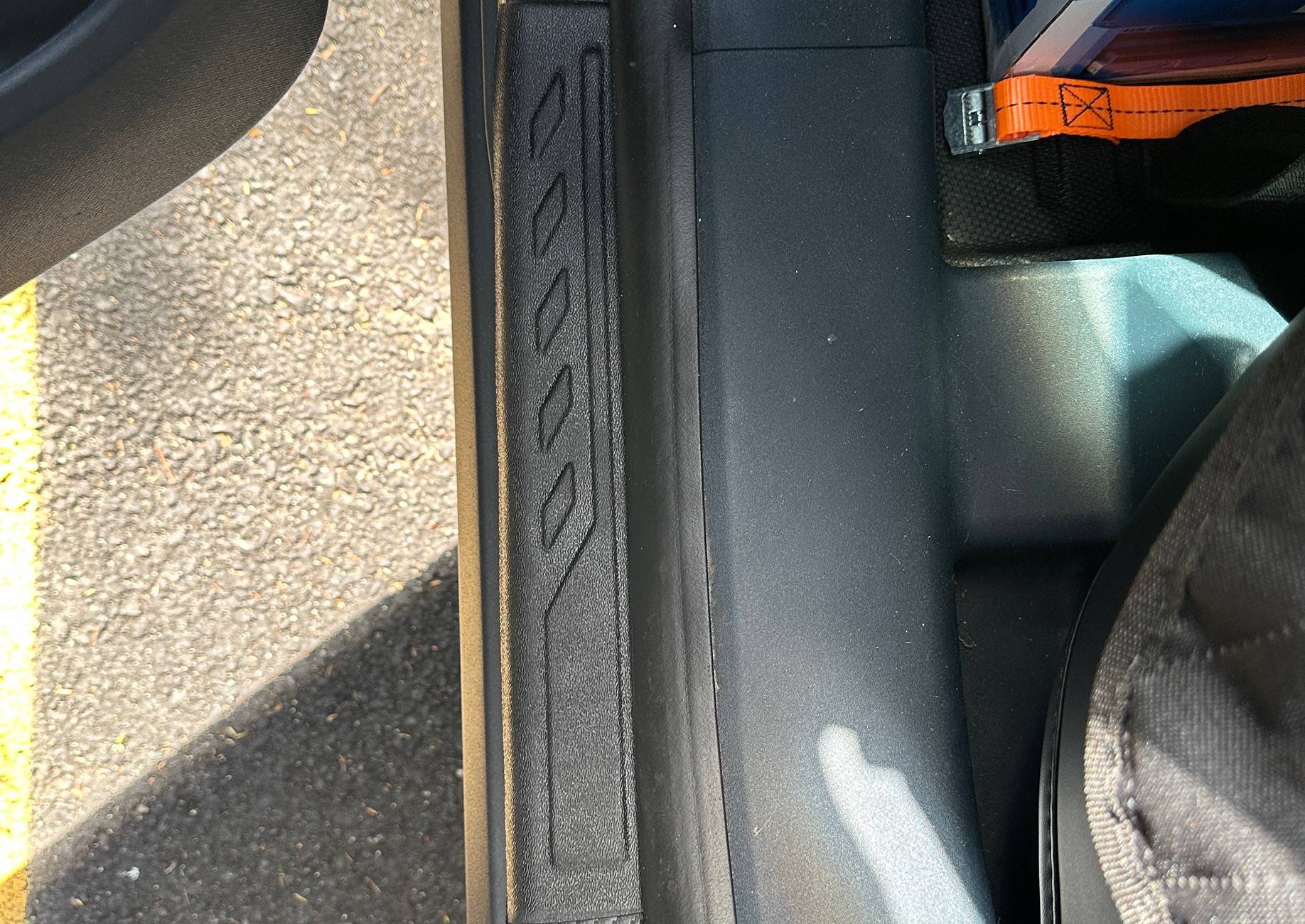 Ford Maverick Easy door sill protector add on IMG_1325