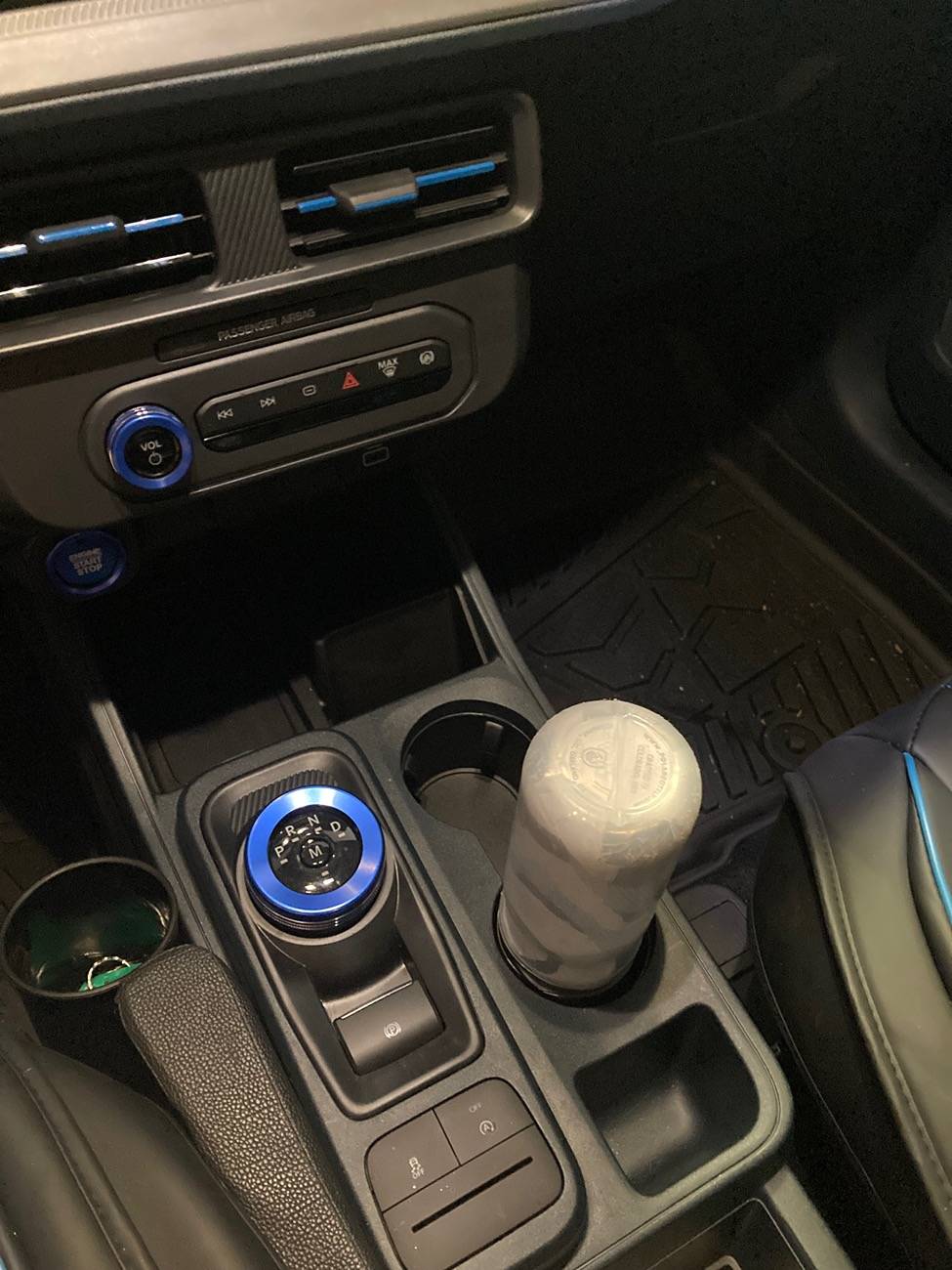 Ford Maverick Gear shift hand rest DIY IMG_9116