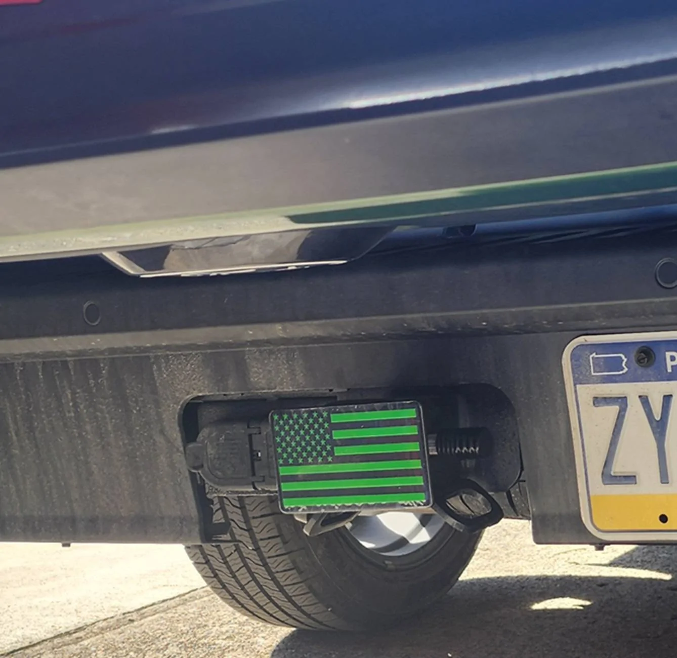 Ford Maverick Let's See Your Trailer Hitch Cover Hitch#2___---020250319_143728