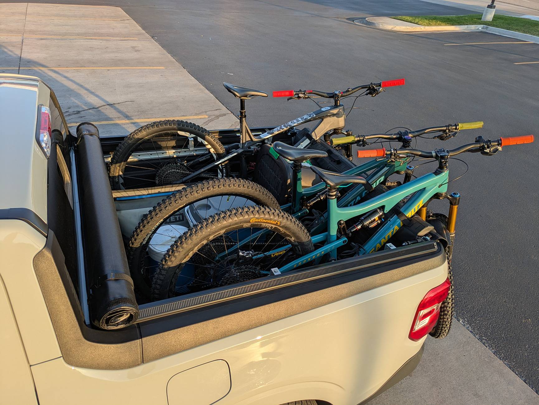 Ford Maverick Bike Racks... Tailgate Pad or Hitch Rack for frequent use. PXL_20250727_121717388