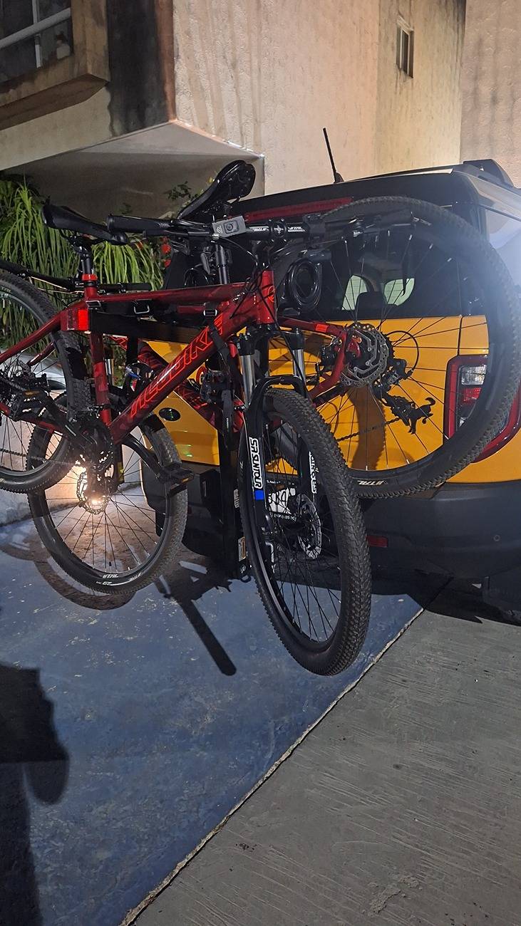 Ford Maverick Bike Racks... Tailgate Pad or Hitch Rack for frequent use. 20250524_200330