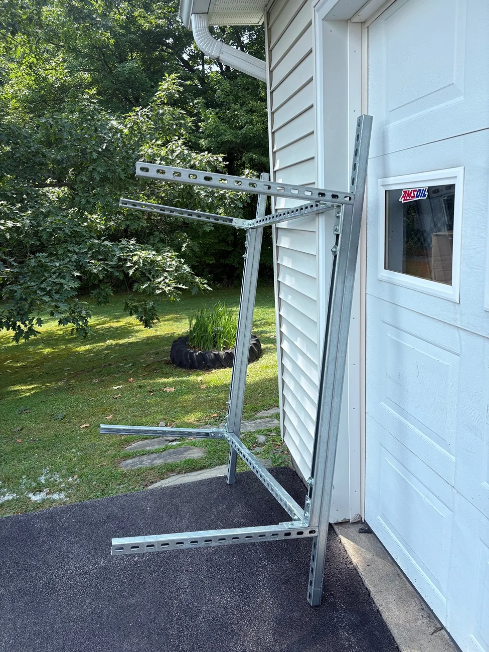 Ford Maverick DIY REMOVABLE FLEX BED KAYAK RACK IMG_2793