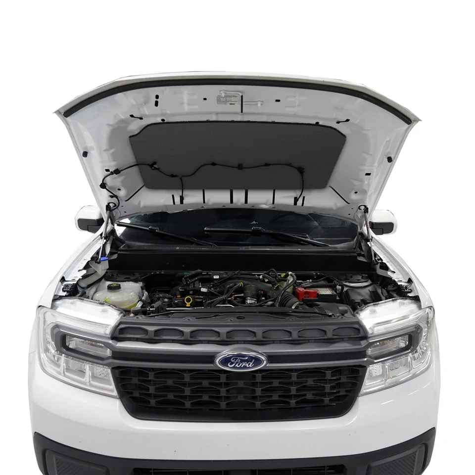Ford Maverick Ford Maverick - Under Hood Insulation Liner Kit Maverick_installed_mockup__09105