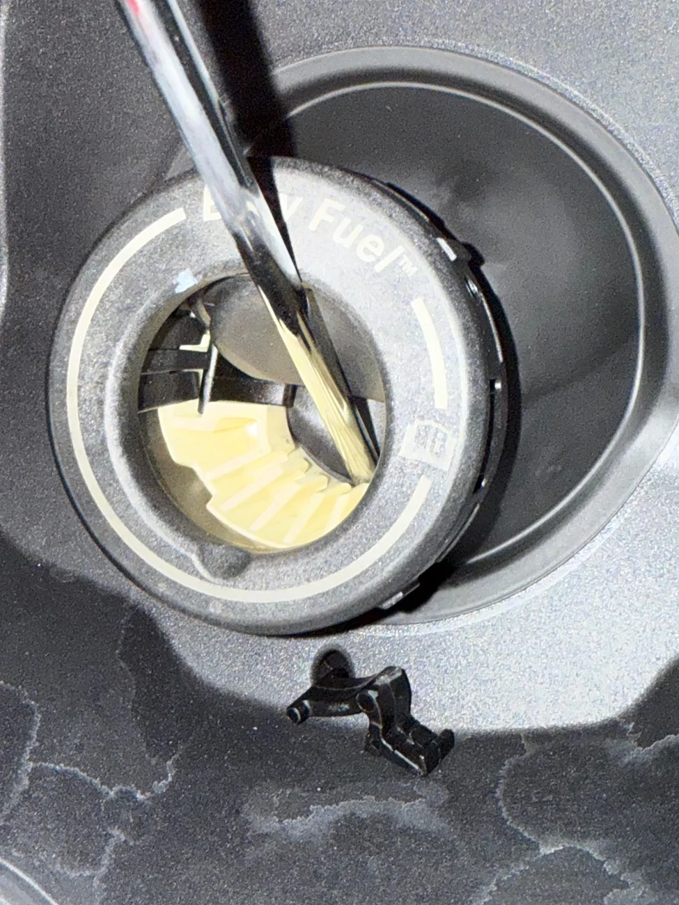 Ford Maverick Gas cap clip IMG_1490