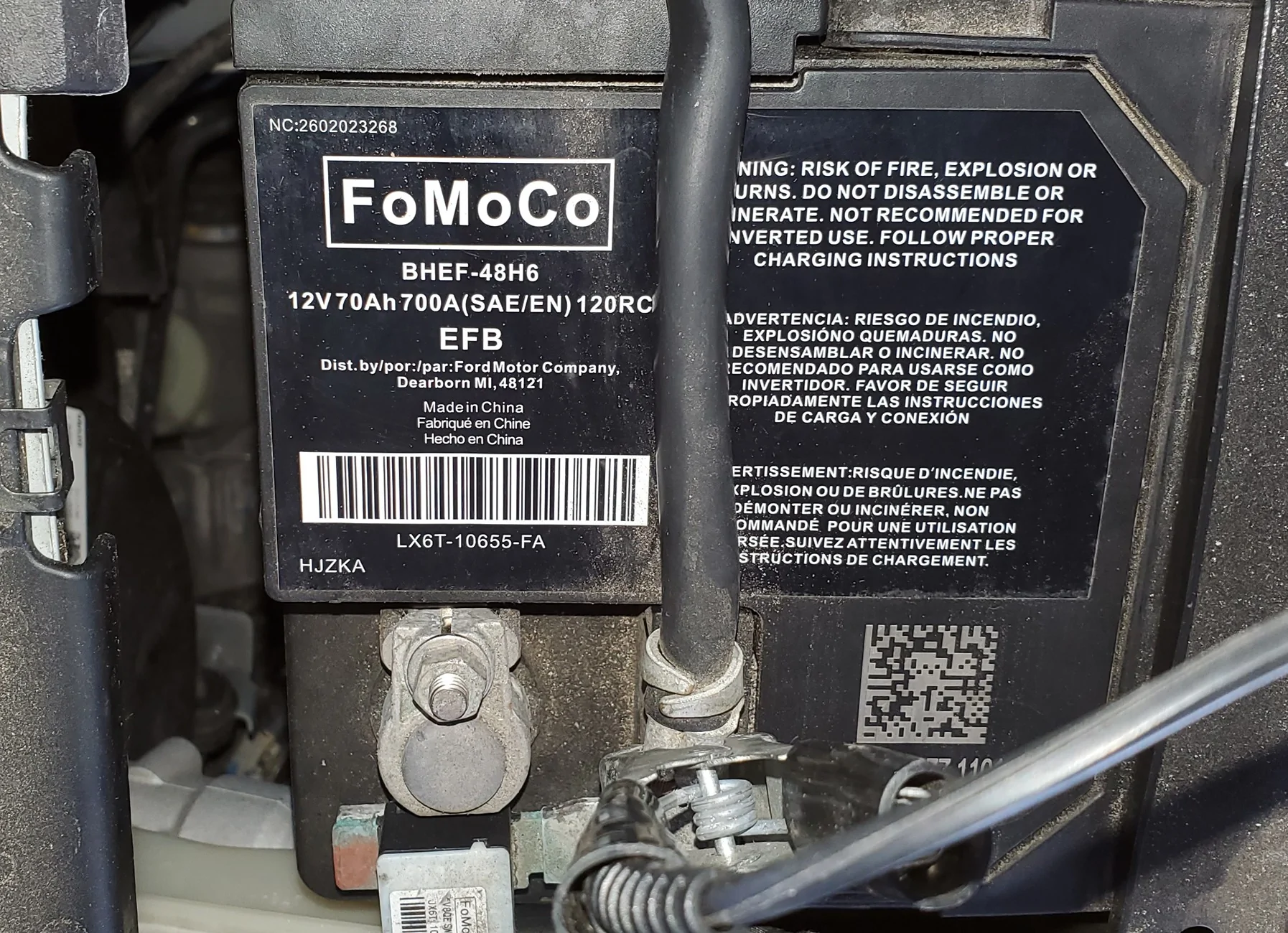 Ford Maverick Battery recall 20250523_073937