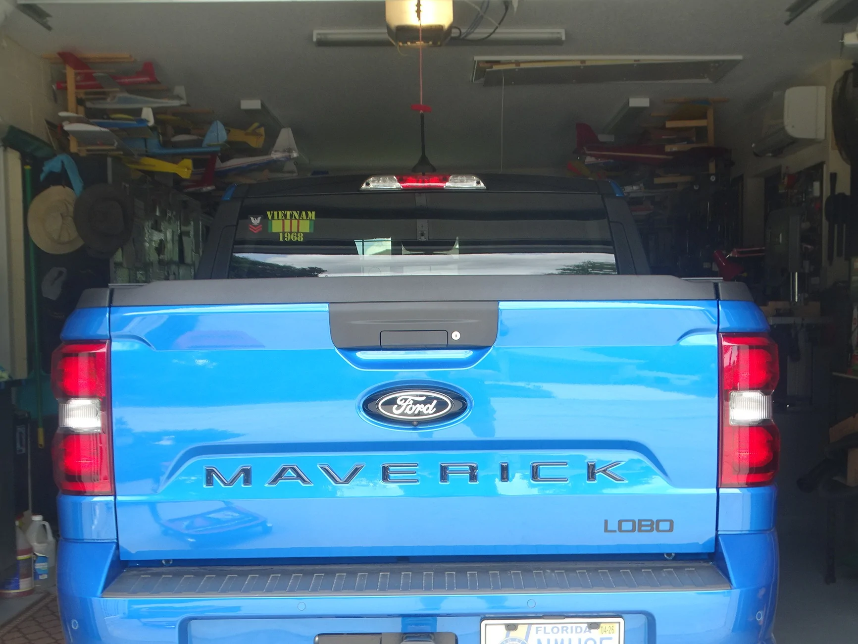 Ford Maverick LOBO logo installed DSC04794