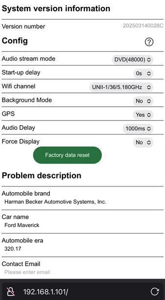 Ford Maverick Affordable Wireless Apple CarPlay Adapter for Ford Maverick 1754080341556-m9