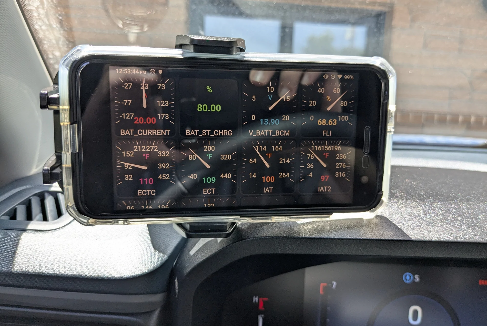 Ford Maverick Forscan Lite gauges to display? PXL_20250802_185347752